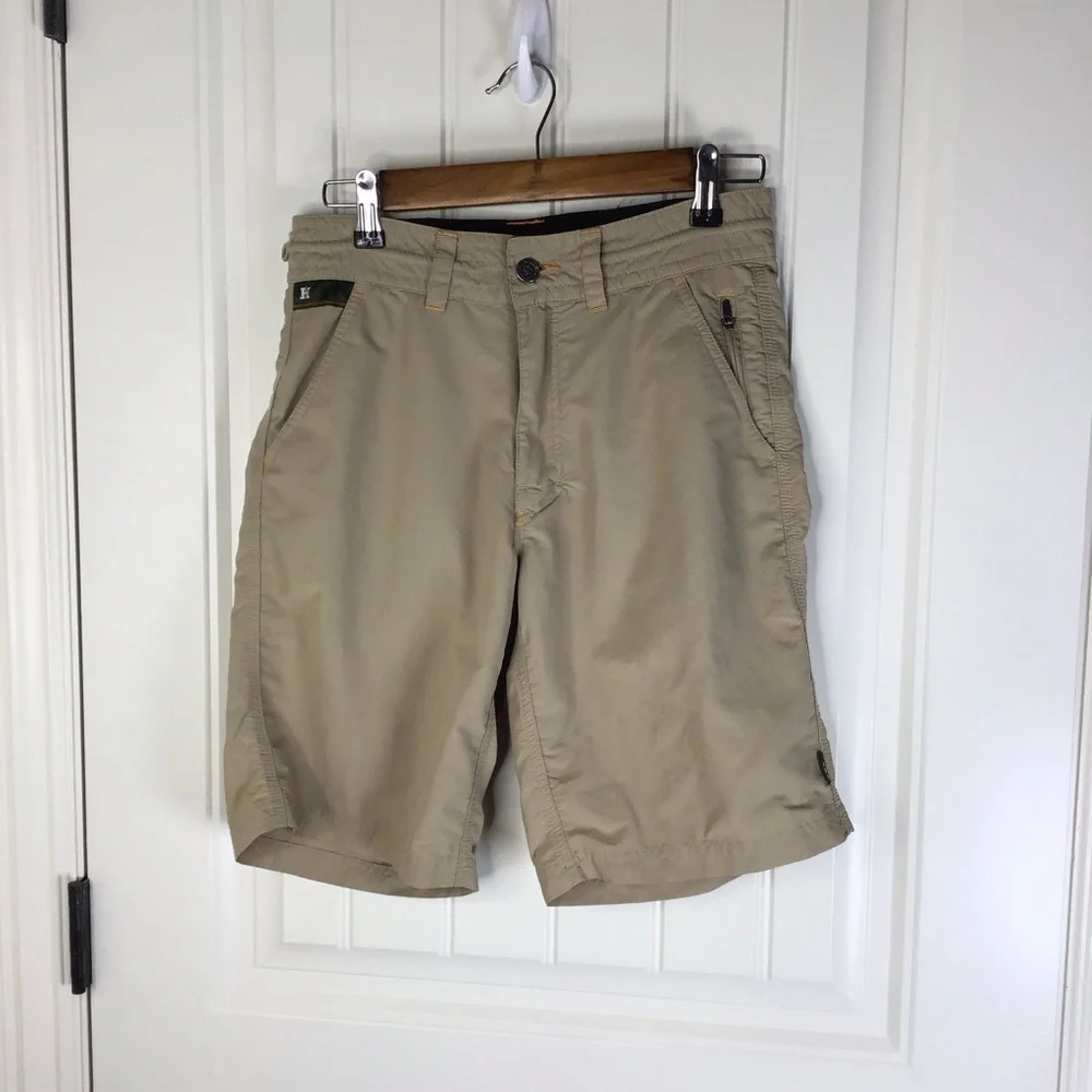 Howler Bros Horizon Hybrid Shorts 2.0 in Khaki Size 28.